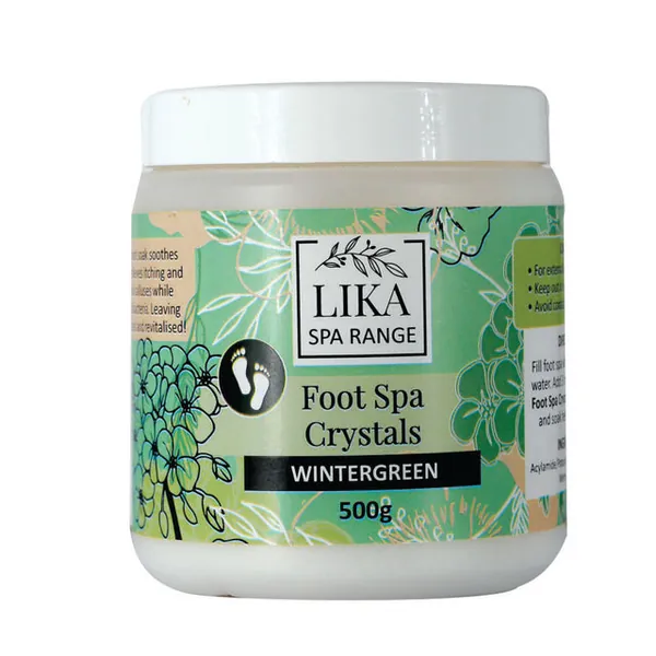Willa Krause Lika Foot Spa Crystals Wintergreen