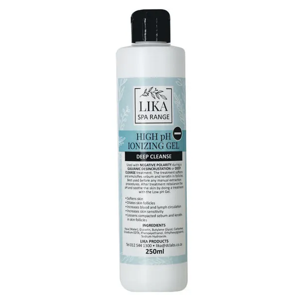 Willa Krause LIKA High pH Ionizing Gel · Deep Cleansing Preparation Gel