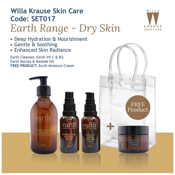 Willa Krause Earth Range · Dry Skin · Combo Set 017