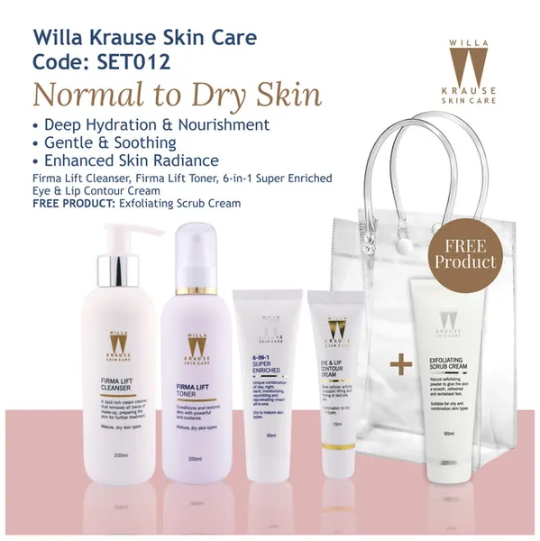 Willa Krause Normal to dry skin · Combo Set 012