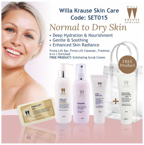 Willa Krause Normal to Dry Skin · Combo Set 015