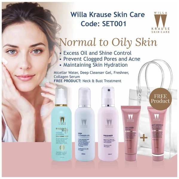 Willa Krause Normal to Oily Skin · Combo Set 001