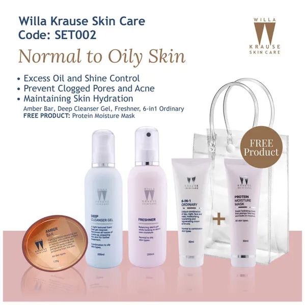 Willa Krause Normal to Oily Skin · Combo Set 002