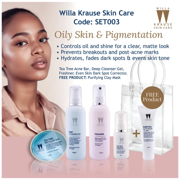 Willa Krause Oily Skin & Pigmentation · Combo Set 003